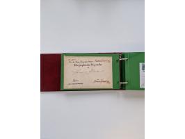 1750/1900 (ca.), Frankfurt am Main, reichhaltiger Sammlungsbestand mit rund 450 Belegen, dabei viele Postscheine der Brief- u