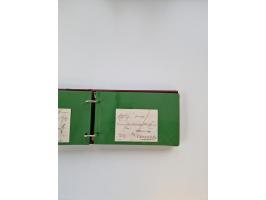 1750/1900 (ca.), Frankfurt am Main, reichhaltiger Sammlungsbestand mit rund 450 Belegen, dabei viele Postscheine der Brief- u