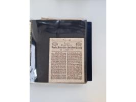 1750/1900 (ca.), Frankfurt am Main, reichhaltiger Sammlungsbestand mit rund 450 Belegen, dabei viele Postscheine der Brief- u