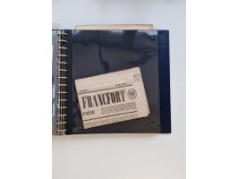 1750/1900 (ca.), Frankfurt am Main, reichhaltiger Sammlungsbestand mit rund 450 Belegen, dabei viele Postscheine der Brief- u