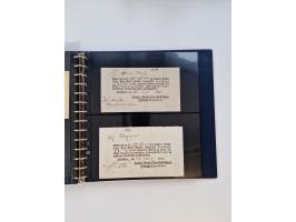 1750/1900 (ca.), Frankfurt am Main, reichhaltiger Sammlungsbestand mit rund 450 Belegen, dabei viele Postscheine der Brief- u