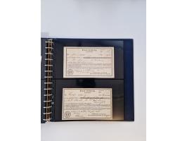 1750/1900 (ca.), Frankfurt am Main, reichhaltiger Sammlungsbestand mit rund 450 Belegen, dabei viele Postscheine der Brief- u