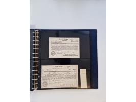 1750/1900 (ca.), Frankfurt am Main, reichhaltiger Sammlungsbestand mit rund 450 Belegen, dabei viele Postscheine der Brief- u