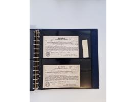 1750/1900 (ca.), Frankfurt am Main, reichhaltiger Sammlungsbestand mit rund 450 Belegen, dabei viele Postscheine der Brief- u