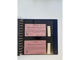 1750/1900 (ca.), Frankfurt am Main, reichhaltiger Sammlungsbestand mit rund 450 Belegen, dabei viele Postscheine der Brief- u