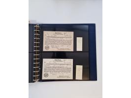 1750/1900 (ca.), Frankfurt am Main, reichhaltiger Sammlungsbestand mit rund 450 Belegen, dabei viele Postscheine der Brief- u