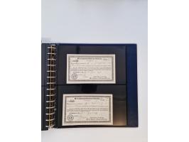 1750/1900 (ca.), Frankfurt am Main, reichhaltiger Sammlungsbestand mit rund 450 Belegen, dabei viele Postscheine der Brief- u