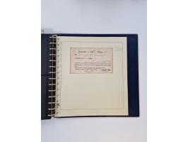 1750/1900 (ca.), Frankfurt am Main, reichhaltiger Sammlungsbestand mit rund 450 Belegen, dabei viele Postscheine der Brief- u