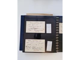 1750/1900 (ca.), Frankfurt am Main, reichhaltiger Sammlungsbestand mit rund 450 Belegen, dabei viele Postscheine der Brief- u