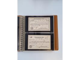 1750/1900 (ca.), Frankfurt am Main, reichhaltiger Sammlungsbestand mit rund 450 Belegen, dabei viele Postscheine der Brief- u