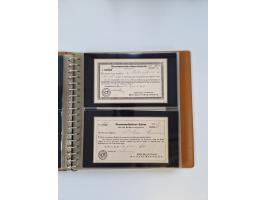 1750/1900 (ca.), Frankfurt am Main, reichhaltiger Sammlungsbestand mit rund 450 Belegen, dabei viele Postscheine der Brief- u