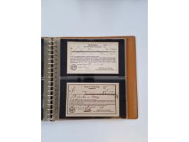 1750/1900 (ca.), Frankfurt am Main, reichhaltiger Sammlungsbestand mit rund 450 Belegen, dabei viele Postscheine der Brief- u