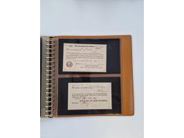 1750/1900 (ca.), Frankfurt am Main, reichhaltiger Sammlungsbestand mit rund 450 Belegen, dabei viele Postscheine der Brief- u