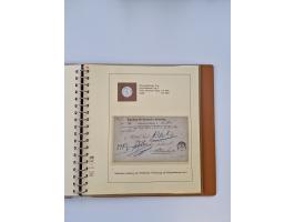 1750/1900 (ca.), Frankfurt am Main, reichhaltiger Sammlungsbestand mit rund 450 Belegen, dabei viele Postscheine der Brief- u