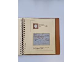 1750/1900 (ca.), Frankfurt am Main, reichhaltiger Sammlungsbestand mit rund 450 Belegen, dabei viele Postscheine der Brief- u