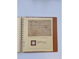 1750/1900 (ca.), Frankfurt am Main, reichhaltiger Sammlungsbestand mit rund 450 Belegen, dabei viele Postscheine der Brief- u