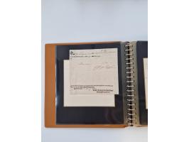 1750/1900 (ca.), Frankfurt am Main, reichhaltiger Sammlungsbestand mit rund 450 Belegen, dabei viele Postscheine der Brief- u