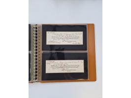 1750/1900 (ca.), Frankfurt am Main, reichhaltiger Sammlungsbestand mit rund 450 Belegen, dabei viele Postscheine der Brief- u