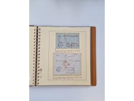 1750/1900 (ca.), Frankfurt am Main, reichhaltiger Sammlungsbestand mit rund 450 Belegen, dabei viele Postscheine der Brief- u