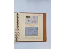 1750/1900 (ca.), Frankfurt am Main, reichhaltiger Sammlungsbestand mit rund 450 Belegen, dabei viele Postscheine der Brief- u