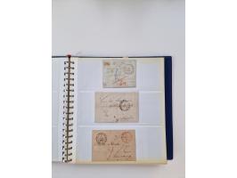 1750/1900 (ca.), Frankfurt am Main, reichhaltiger Sammlungsbestand mit rund 450 Belegen, dabei viele Postscheine der Brief- u