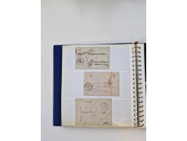 1750/1900 (ca.), Frankfurt am Main, reichhaltiger Sammlungsbestand mit rund 450 Belegen, dabei viele Postscheine der Brief- u