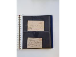 1750/1900 (ca.), Frankfurt am Main, reichhaltiger Sammlungsbestand mit rund 450 Belegen, dabei viele Postscheine der Brief- u