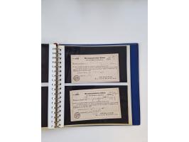 1750/1900 (ca.), Frankfurt am Main, reichhaltiger Sammlungsbestand mit rund 450 Belegen, dabei viele Postscheine der Brief- u