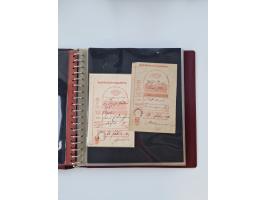 1750/1900 (ca.), Frankfurt am Main, reichhaltiger Sammlungsbestand mit rund 450 Belegen, dabei viele Postscheine der Brief- u