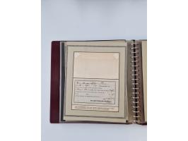 1750/1900 (ca.), Frankfurt am Main, reichhaltiger Sammlungsbestand mit rund 450 Belegen, dabei viele Postscheine der Brief- u