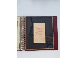 1750/1900 (ca.), Frankfurt am Main, reichhaltiger Sammlungsbestand mit rund 450 Belegen, dabei viele Postscheine der Brief- u