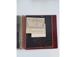 1750/1900 (ca.), Frankfurt am Main, reichhaltiger Sammlungsbestand mit rund 450 Belegen, dabei viele Postscheine der Brief- u