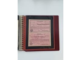 1750/1900 (ca.), Frankfurt am Main, reichhaltiger Sammlungsbestand mit rund 450 Belegen, dabei viele Postscheine der Brief- u