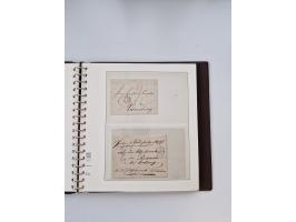 1750/1900 (ca.), Frankfurt am Main, reichhaltiger Sammlungsbestand mit rund 450 Belegen, dabei viele Postscheine der Brief- u