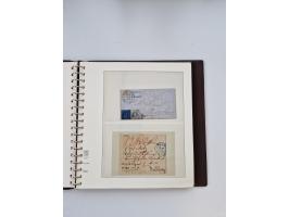 1750/1900 (ca.), Frankfurt am Main, reichhaltiger Sammlungsbestand mit rund 450 Belegen, dabei viele Postscheine der Brief- u