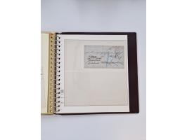 1750/1900 (ca.), Frankfurt am Main, reichhaltiger Sammlungsbestand mit rund 450 Belegen, dabei viele Postscheine der Brief- u