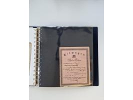 1750/1900 (ca.), Frankfurt am Main, reichhaltiger Sammlungsbestand mit rund 450 Belegen, dabei viele Postscheine der Brief- u