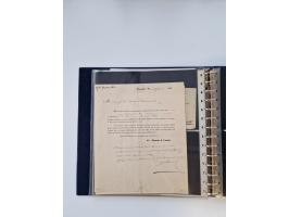 1750/1900 (ca.), Frankfurt am Main, reichhaltiger Sammlungsbestand mit rund 450 Belegen, dabei viele Postscheine der Brief- u