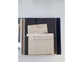 1750/1900 (ca.), Frankfurt am Main, reichhaltiger Sammlungsbestand mit rund 450 Belegen, dabei viele Postscheine der Brief- u