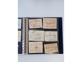 1750/1900 (ca.), Frankfurt am Main, reichhaltiger Sammlungsbestand mit rund 450 Belegen, dabei viele Postscheine der Brief- u