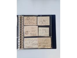 1750/1900 (ca.), Frankfurt am Main, reichhaltiger Sammlungsbestand mit rund 450 Belegen, dabei viele Postscheine der Brief- u