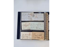 1750/1900 (ca.), Frankfurt am Main, reichhaltiger Sammlungsbestand mit rund 450 Belegen, dabei viele Postscheine der Brief- u