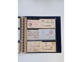 1750/1900 (ca.), Frankfurt am Main, reichhaltiger Sammlungsbestand mit rund 450 Belegen, dabei viele Postscheine der Brief- u