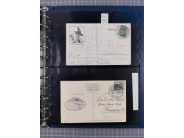 1887/1911, Sonderstempel von Frankfurt/Main, für diesen Zeitraum komplette Sammlung, bis auf ein Briefstück alles auf 39 Ganz