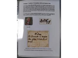 1770/1880 (ca.) Mail across the North Atlantic from-, to and via Cuba, exhibition collection with around 100 letters/letter s