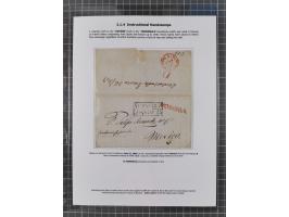 1770/1880 (ca.) Mail across the North Atlantic from-, to and via Cuba, exhibition collection with around 100 letters/letter s