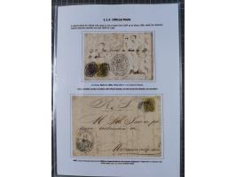 1770/1880 (ca.) Mail across the North Atlantic from-, to and via Cuba, exhibition collection with around 100 letters/letter s