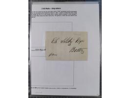 1770/1880 (ca.) Mail across the North Atlantic from-, to and via Cuba, exhibition collection with around 100 letters/letter s