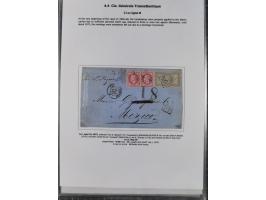 1770/1880 (ca.) Mail across the North Atlantic from-, to and via Cuba, exhibition collection with around 100 letters/letter s