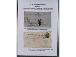 1770/1880 (ca.) Mail across the North Atlantic from-, to and via Cuba, exhibition collection with around 100 letters/letter s